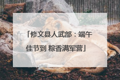 修文县人武部：端午佳节到 粽香满军营