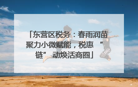 东营区税务：春雨润苗聚力小微赋能，税惠 “链” 动焕活商圈