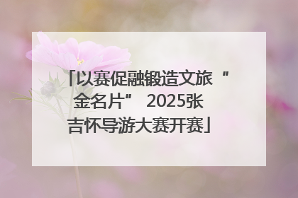 以赛促融锻造文旅“金名片” 2025张吉怀导游大赛开赛
