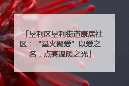 垦利区垦利街道康居社区：“星火聚爱”以爱之名，点亮温暖之光