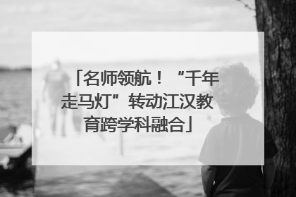 名师领航!“千年走马灯”转动江汉教育跨学科融合