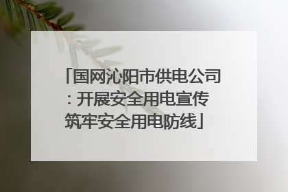 国网沁阳市供电公司：开展安全用电宣传 筑牢安全用电防线