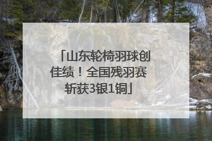 山东轮椅羽球创佳绩！全国残羽赛斩获3银1铜