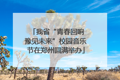 我省“青春回响 豫见未来”校园音乐节在郑州圆满举办
