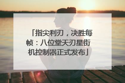 指尖利刃，决胜每帧：八位堂天刃星街机控制器正式发布