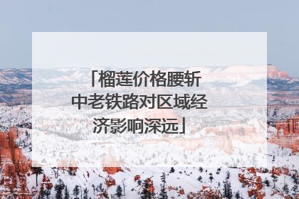 榴莲价格腰斩 中老铁路对区域经济影响深远