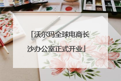 沃尔玛全球电商长沙办公室正式开业