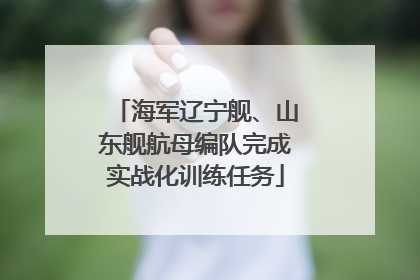 海军辽宁舰、山东舰航母编队完成实战化训练任务