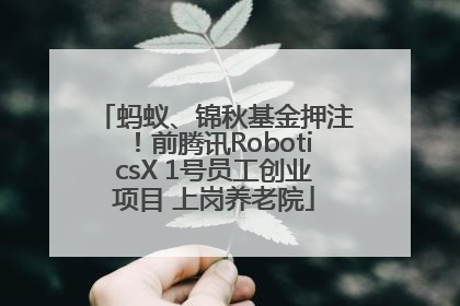 蚂蚁、锦秋基金押注！前腾讯RoboticsX 1号员工创业项目 上岗养老院