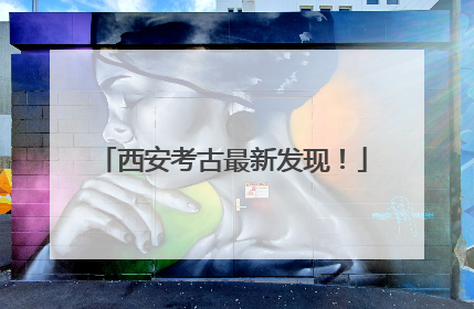 西安考古最新发现！