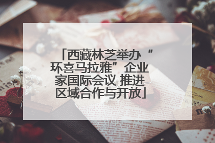 西藏林芝举办“环喜马拉雅”企业家国际会议 推进区域合作与开放