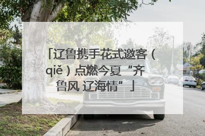 辽鲁携手花式邀客（qiě）点燃今夏“齐鲁风 辽海情”