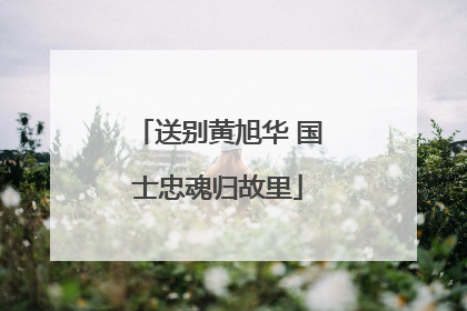 送别黄旭华 国士忠魂归故里