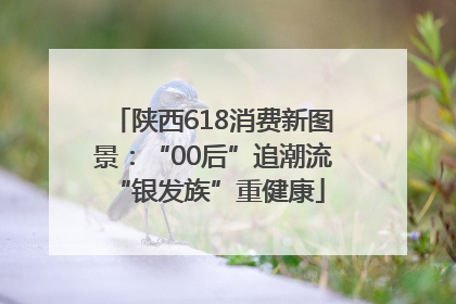 陕西618消费新图景：“00后”追潮流 “银发族”重健康