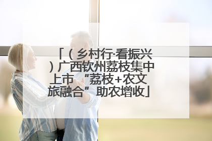（乡村行·看振兴）广西钦州荔枝集中上市 “荔枝+农文旅融合”助农增收