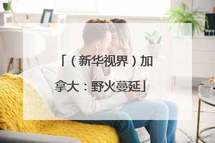 （新华视界）加拿大：野火蔓延
