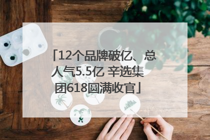 12个品牌破亿、总人气5.5亿 辛选集团618圆满收官